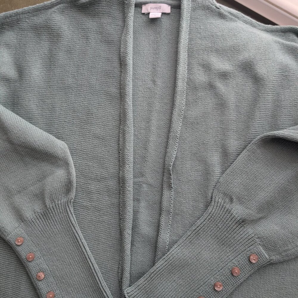 J.Jill Pure Jill  Cardigan Sweater, size Large